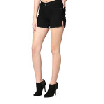 Women Washed Slim Fit Denim Stretchable Shorts